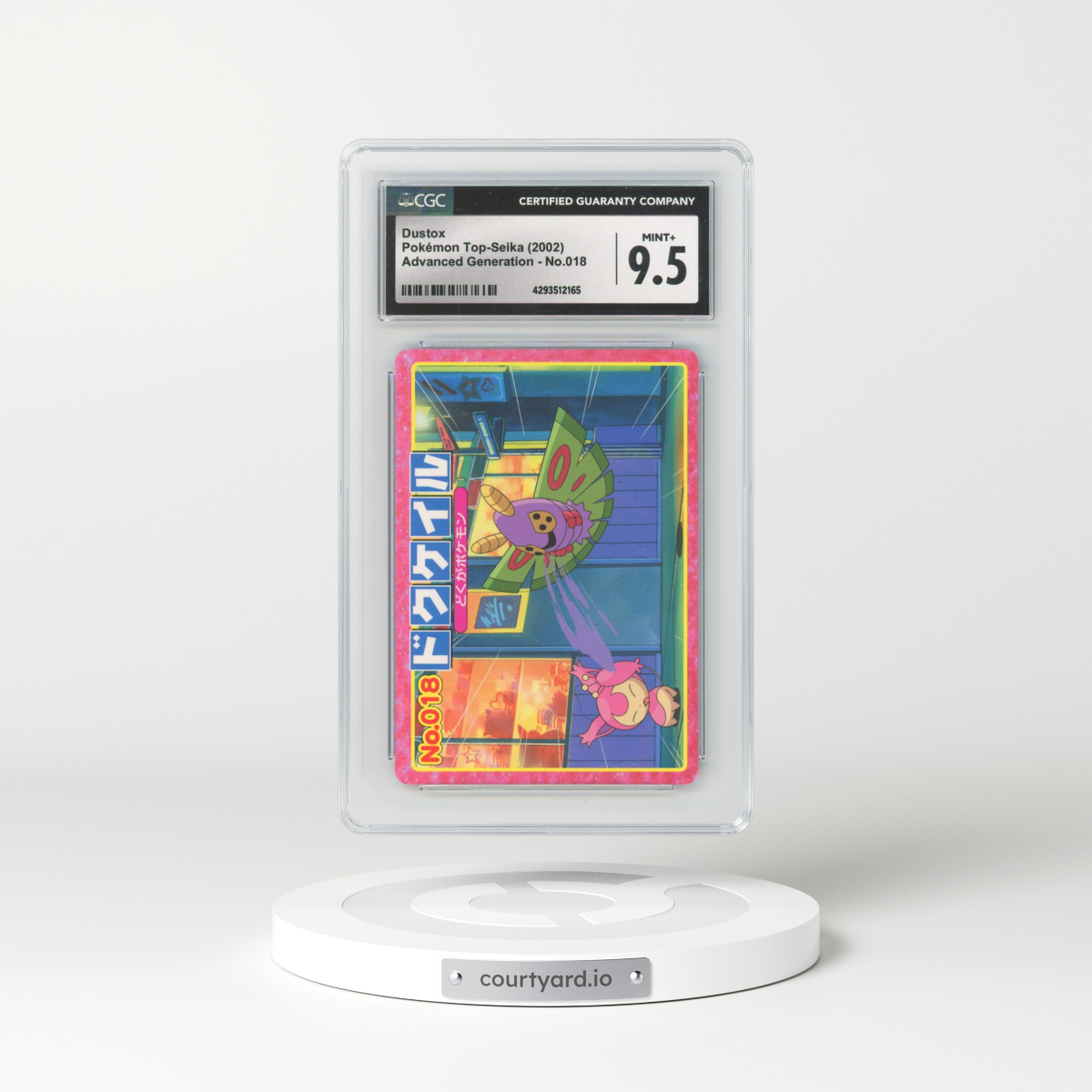 2002 Advanced Generation (Pink Border) #018 Dustox (CGC 9.5 MINT+)