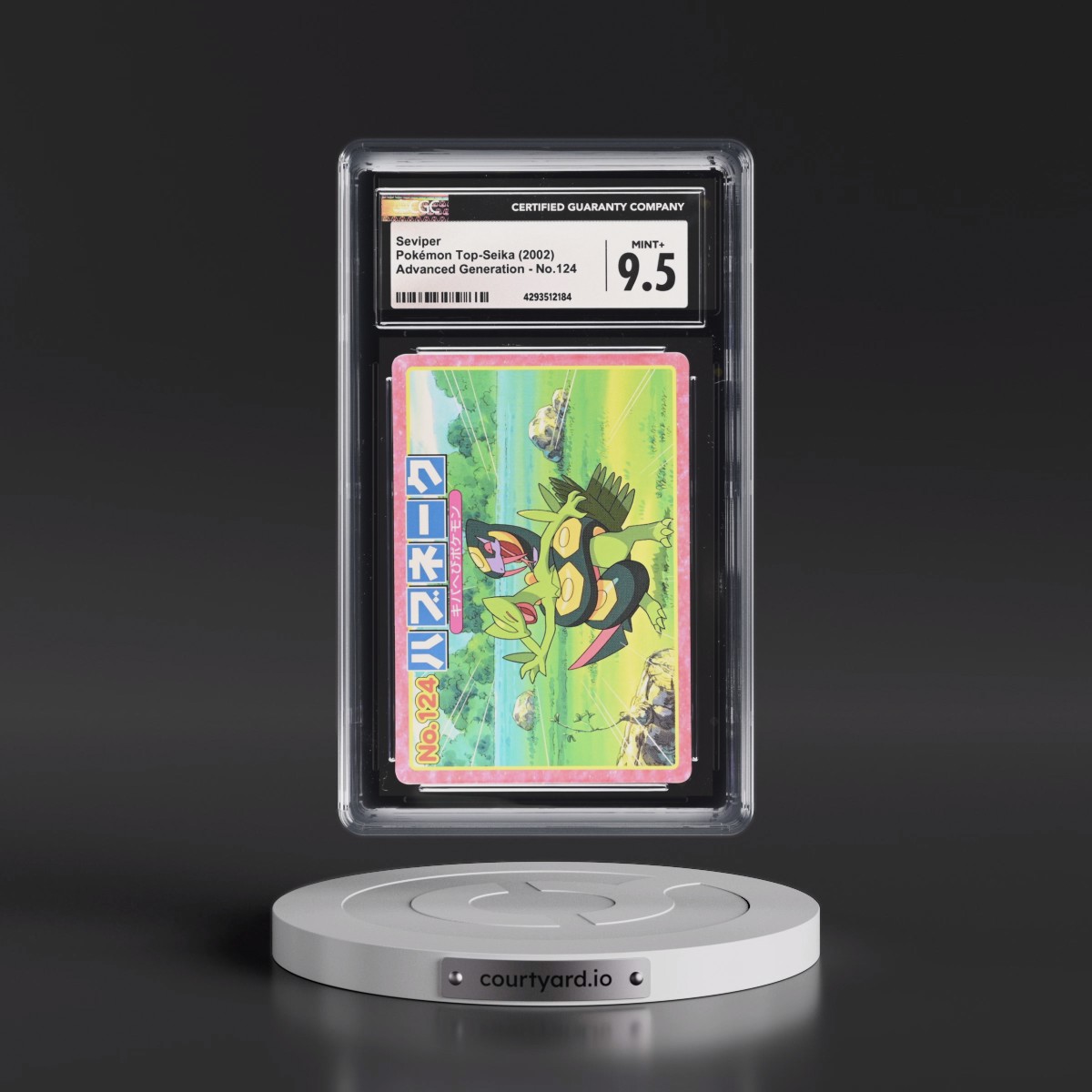 2002 Advanced Generation (Pink Border) #124 Seviper (CGC 9.5 MINT+)