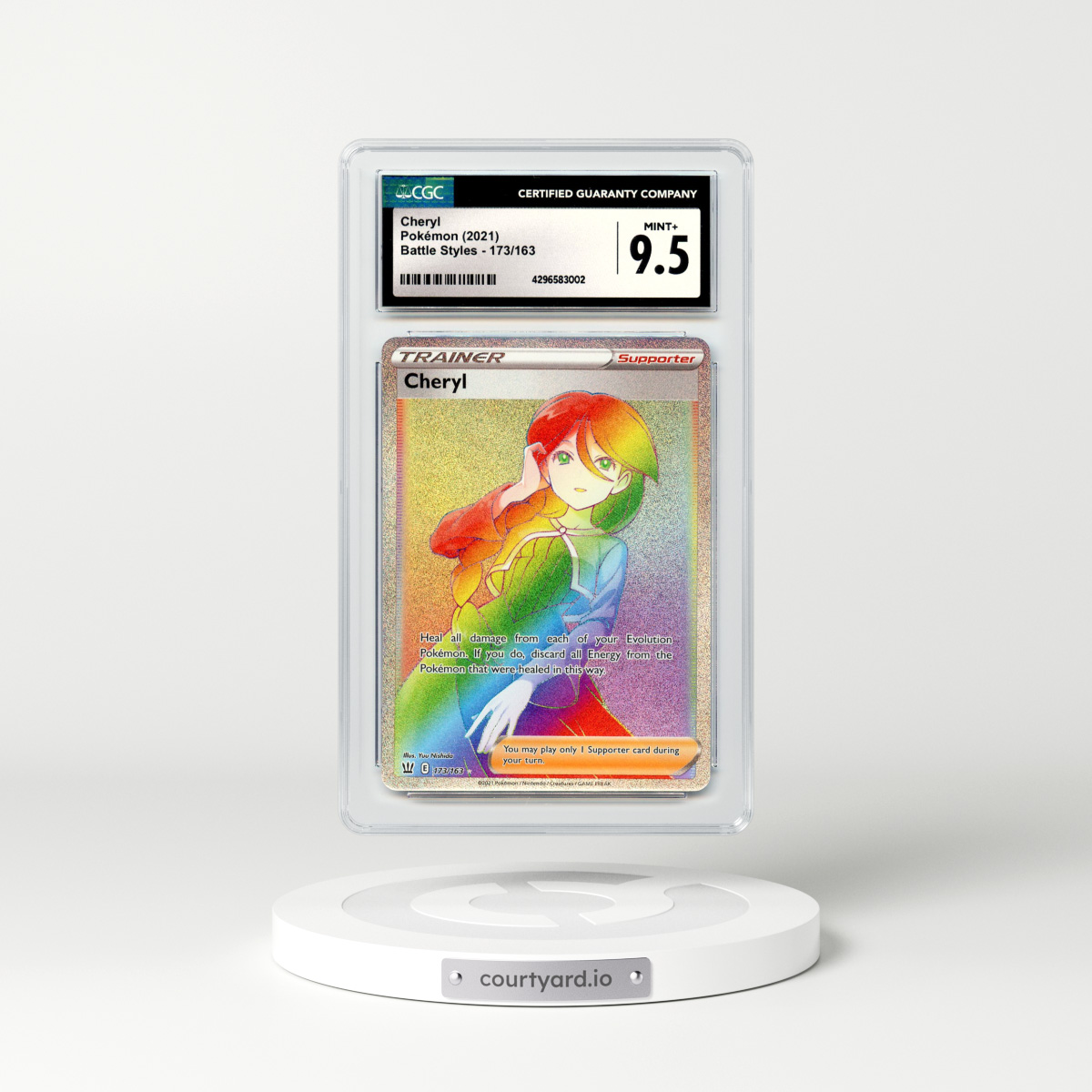 2021 Battle Styles #173 Cheryl - Holo (CGC 9.5 MINT+)