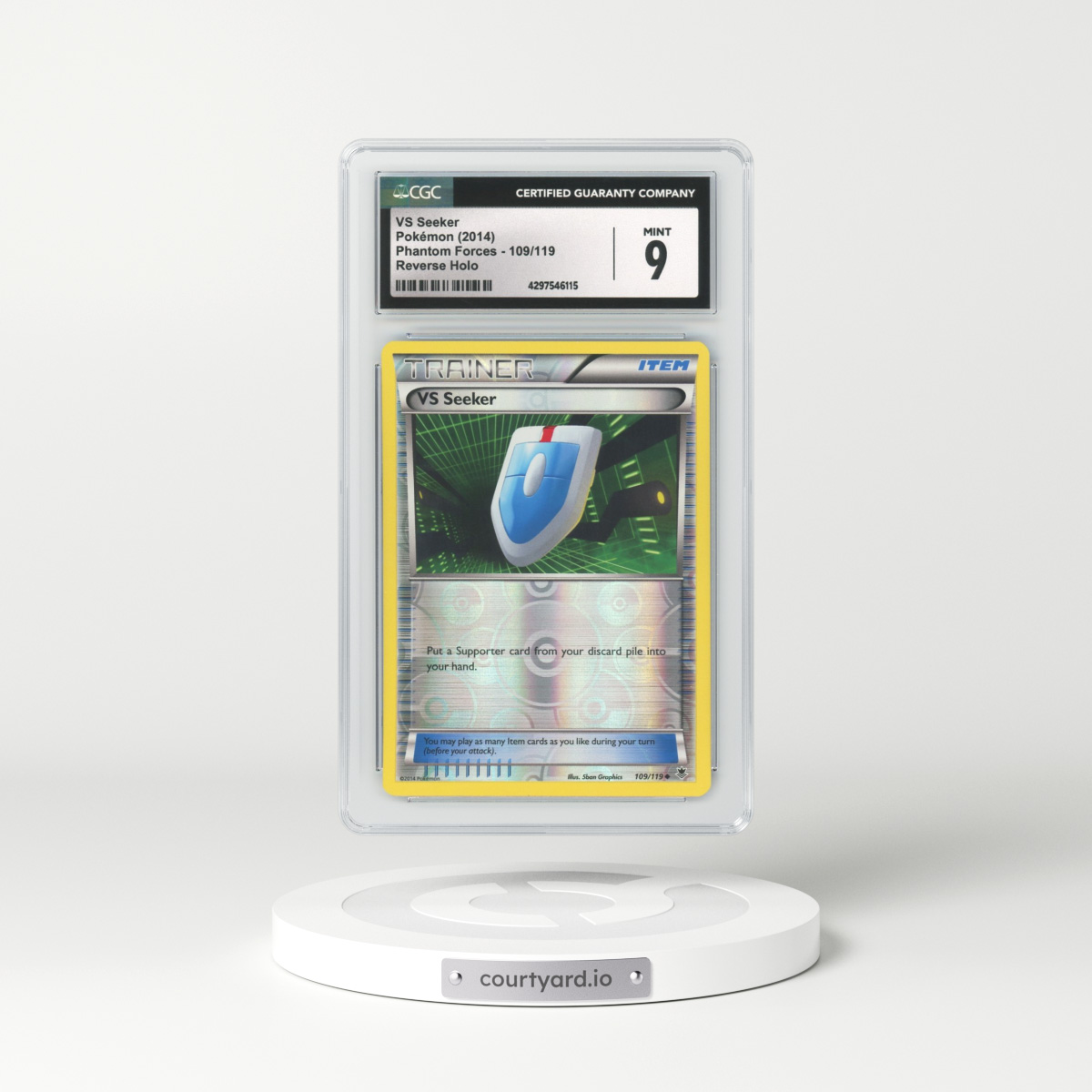 2014 Phantom Forces #109 VS Seeker - Holo (CGC 9 MINT)