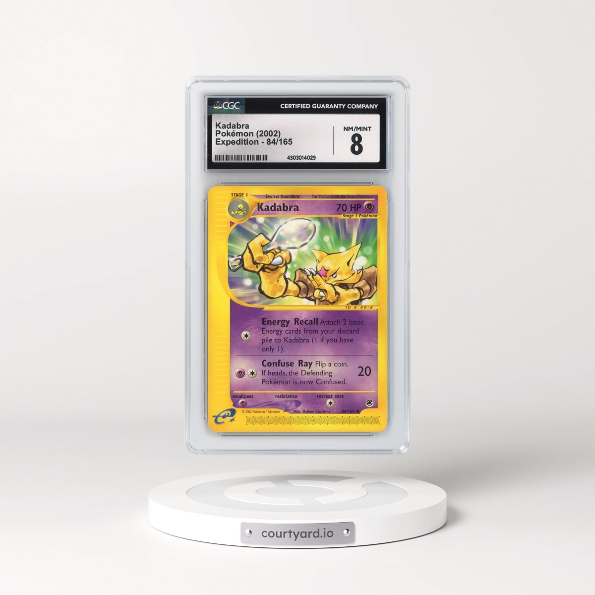 2002 Expedition #84 Kadabra (CGC 8 NM-MT)