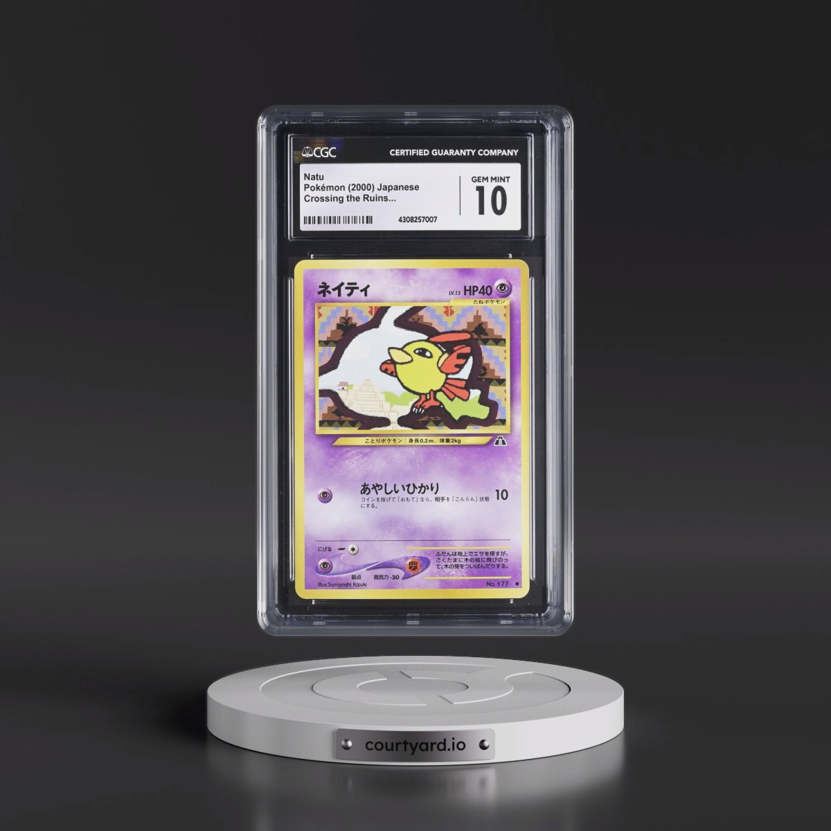 2000 Crossing the Ruins... Natu (CGC 10 GEM MINT)