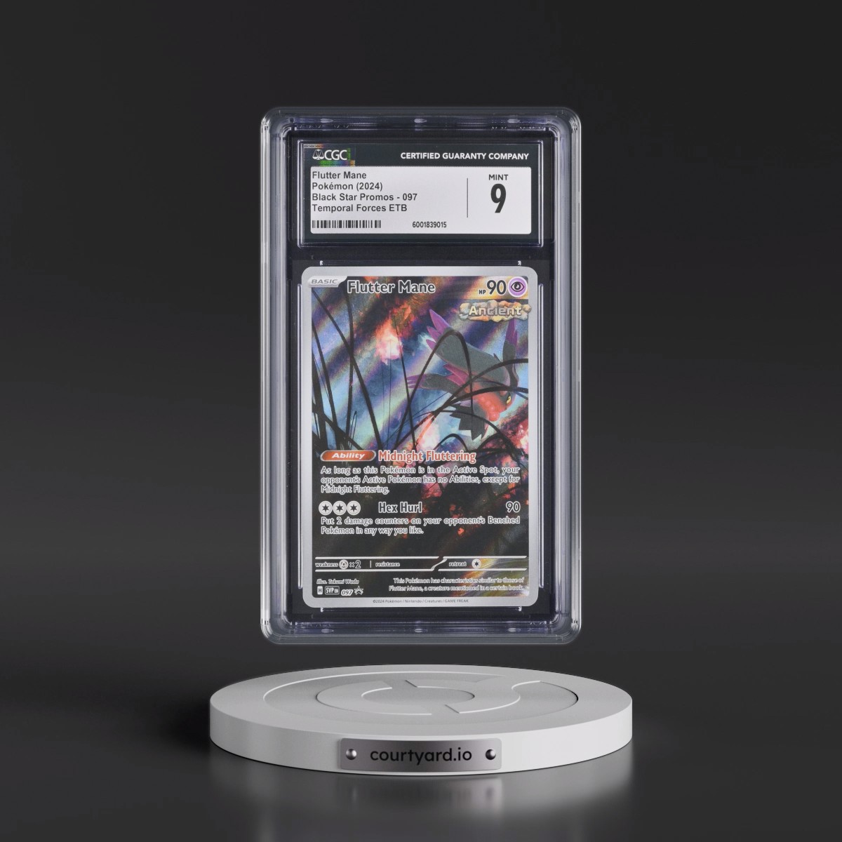 2023 Black Star Promos - Scarlet & Violet SVP EN #097 Flutter Mane - Temporal Forces ETB (CGC 9 MINT)