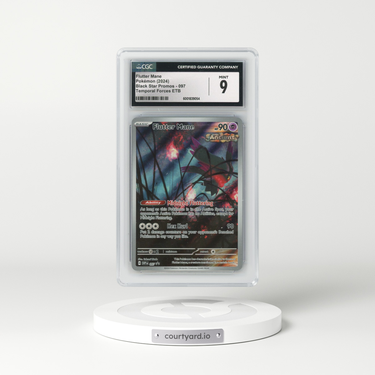 2023 Black Star Promos - Scarlet & Violet SVP EN #097 Flutter Mane - Temporal Forces ETB (CGC 9 MINT)