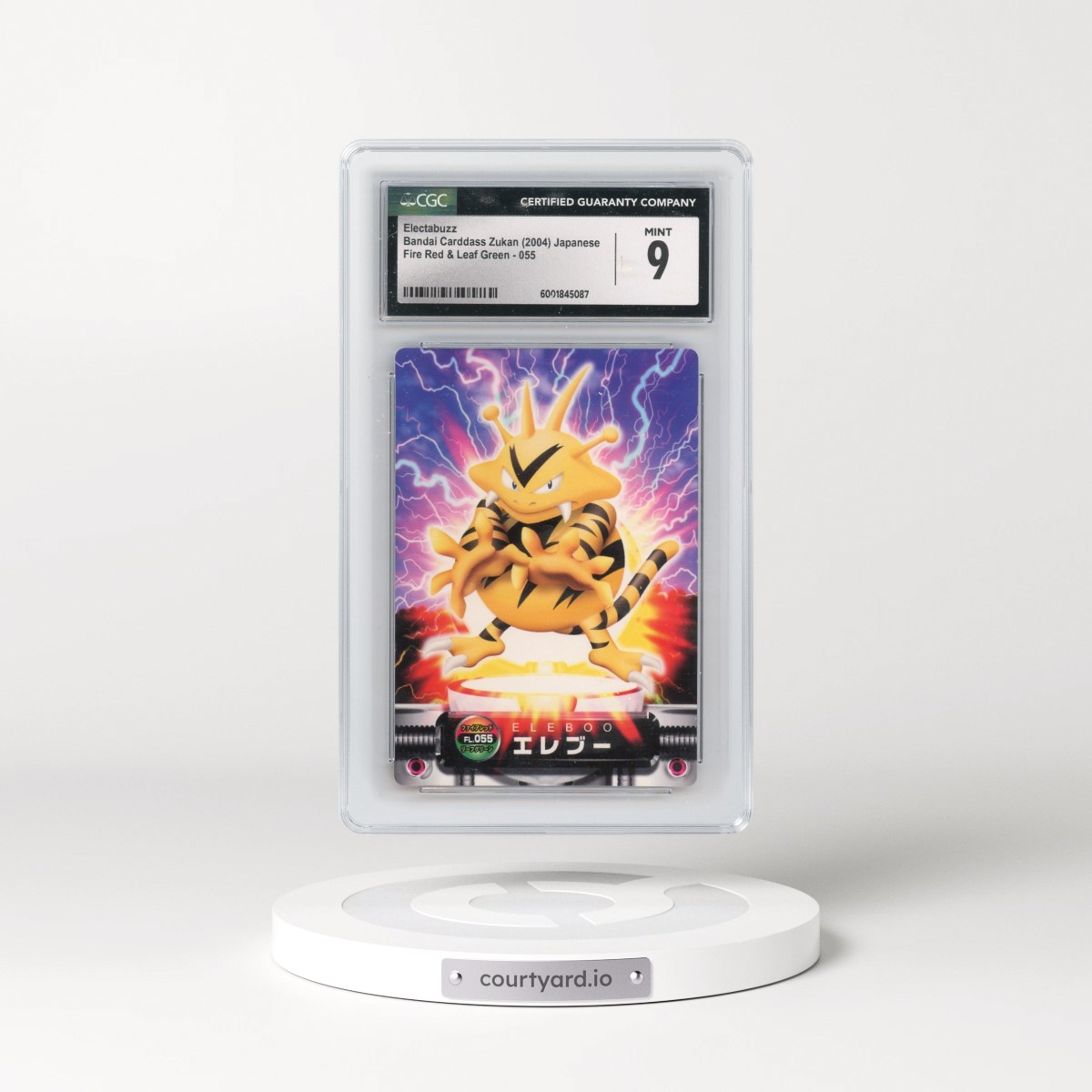 2004 Fire Red & Leaf Green #055 Electabuzz (CGC 9 MINT)