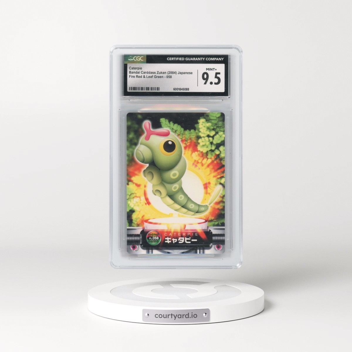 2004 Fire Red & Leaf Green #058 Caterpie (CGC 9.5 MINT+)