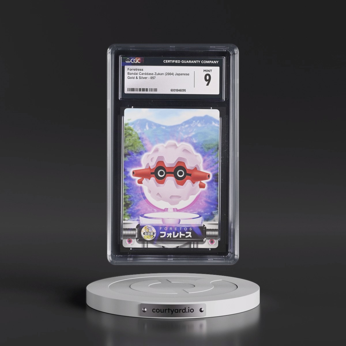 2004 Gold & Silver #057 Forretress (CGC 9 MINT)