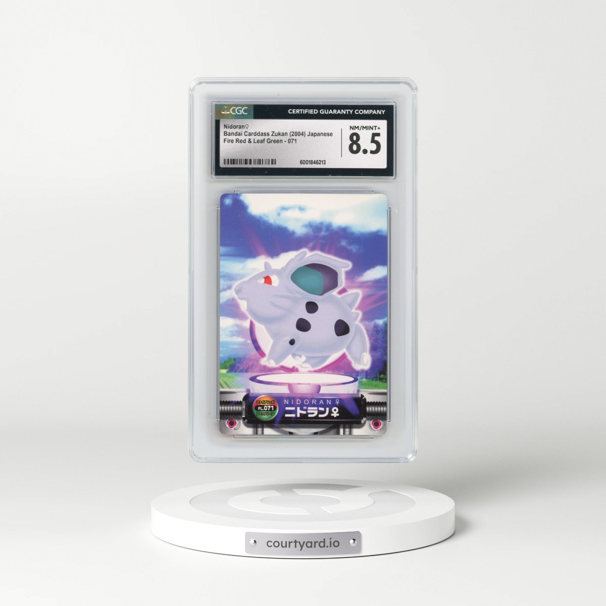 2004 Fire Red & Leaf Green #071 Nidoranö (CGC 8.5 NM-MT+)