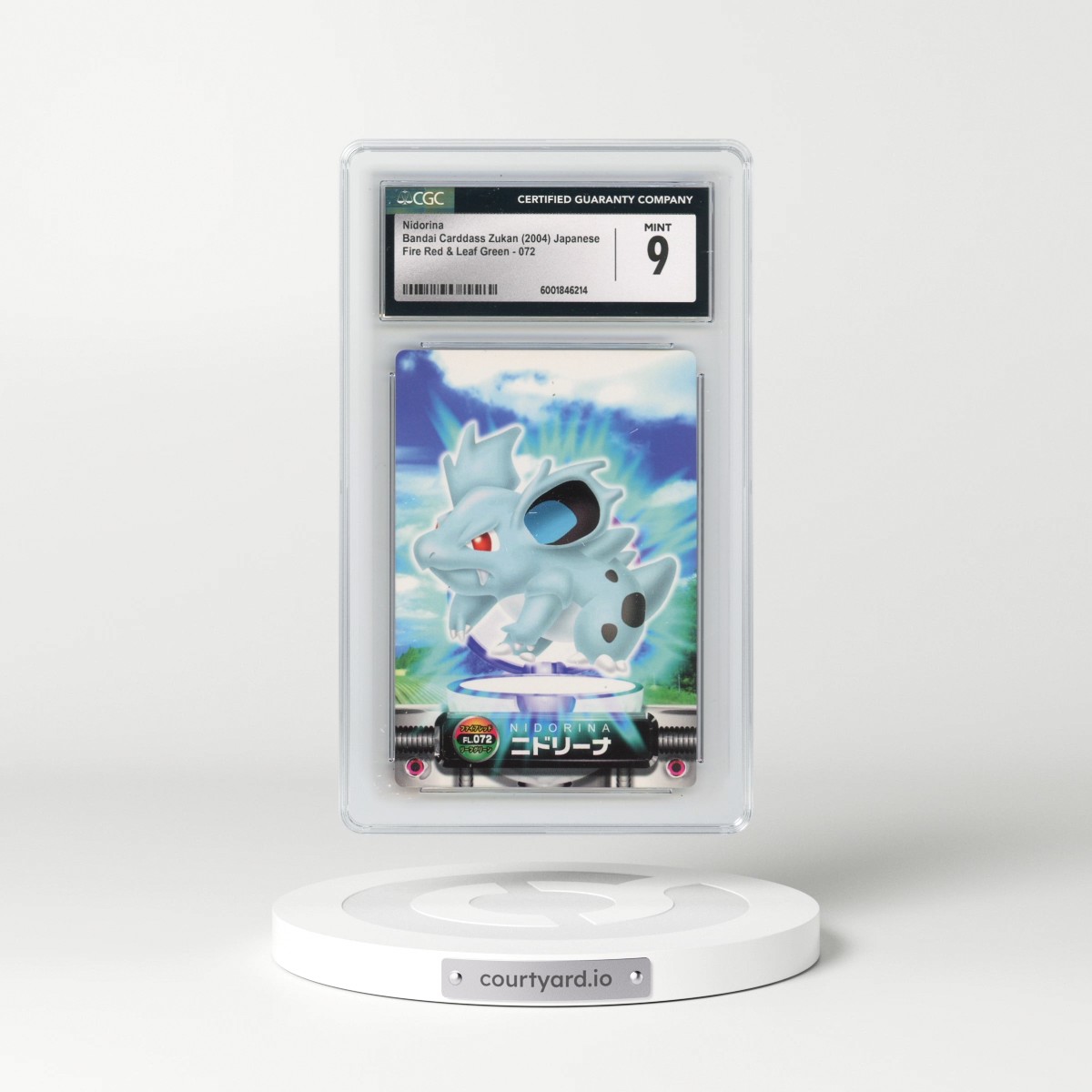 2004 Fire Red & Leaf Green #072 Nidorina (CGC 9 MINT)