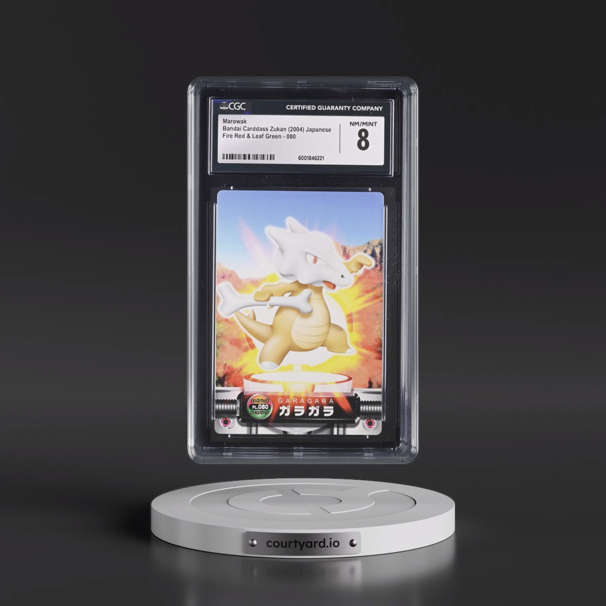 2004 Fire Red & Leaf Green #080 Marowak (CGC 8 NM-MT)