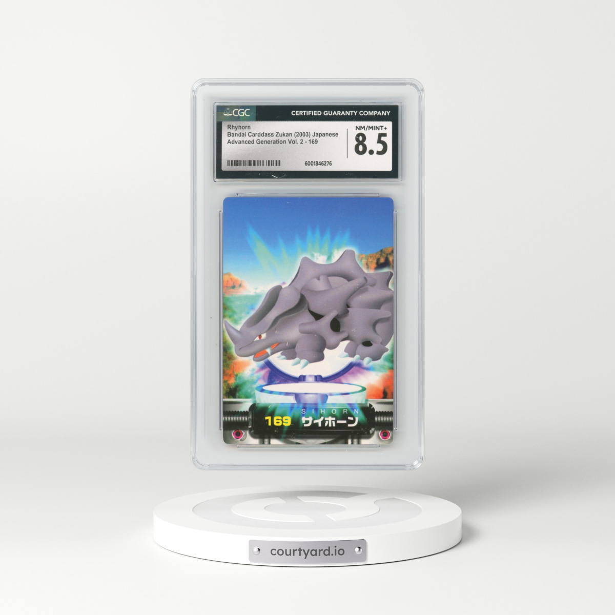 2003 Advanced Generation Vol. 2 #169 Rhyhorn (CGC 8.5 NM-MT+)