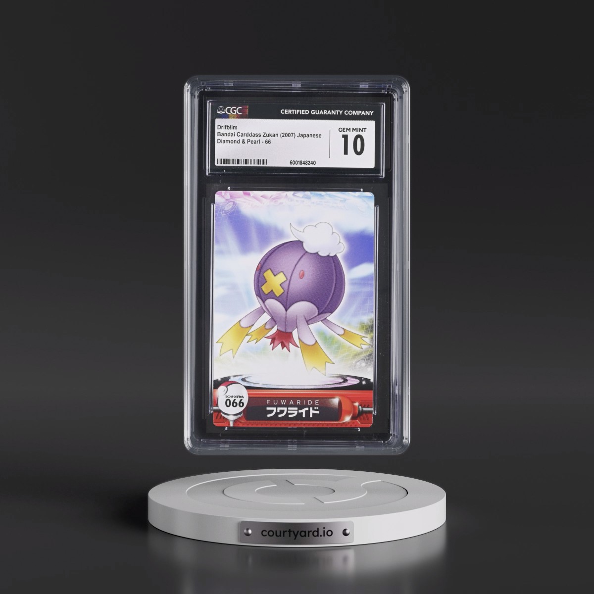 2007 Diamond & Pearl #066 Drifblim (CGC 10 GEM MINT)