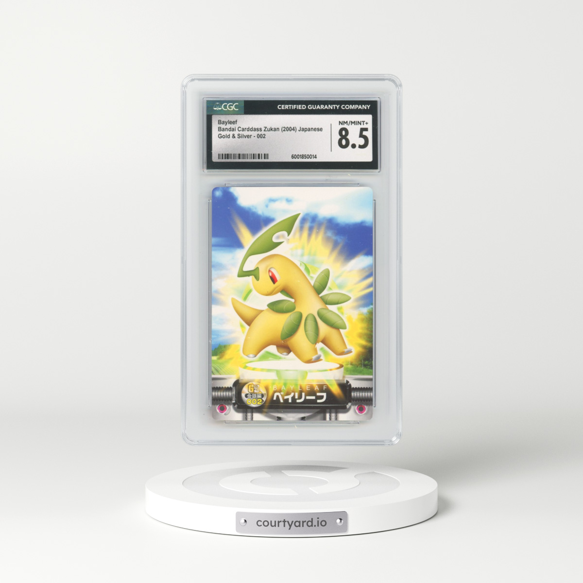 2003 Gold & Silver #002 Bayleef (CGC 8.5 NM-MT+)