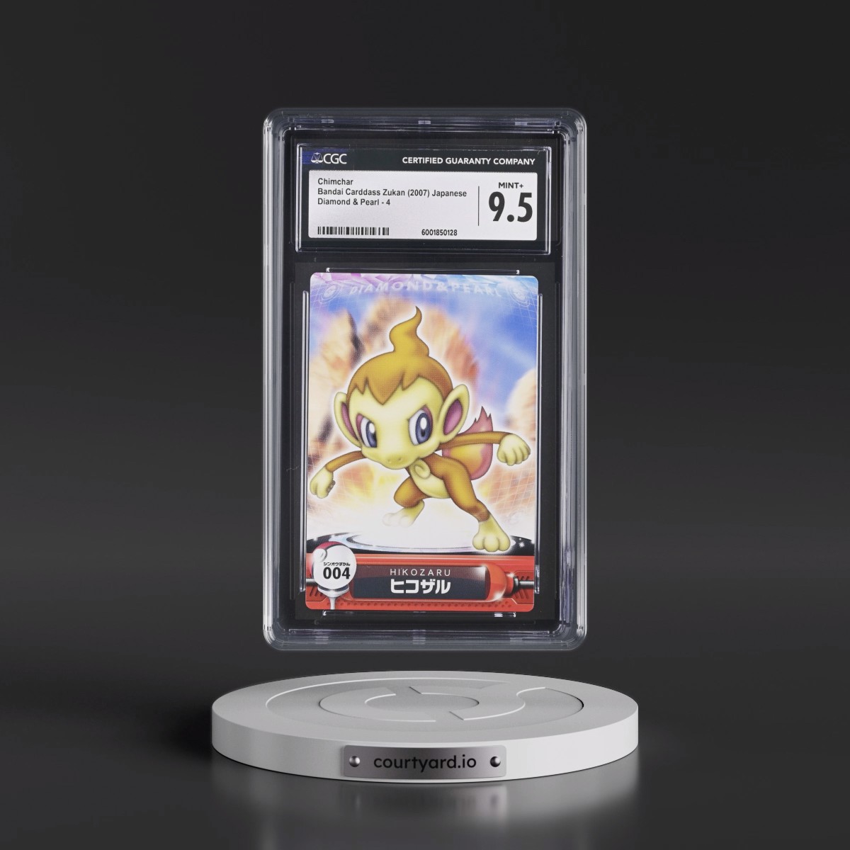 2007 Diamond & Pearl #004 Chimchar (CGC 9.5 MINT+)