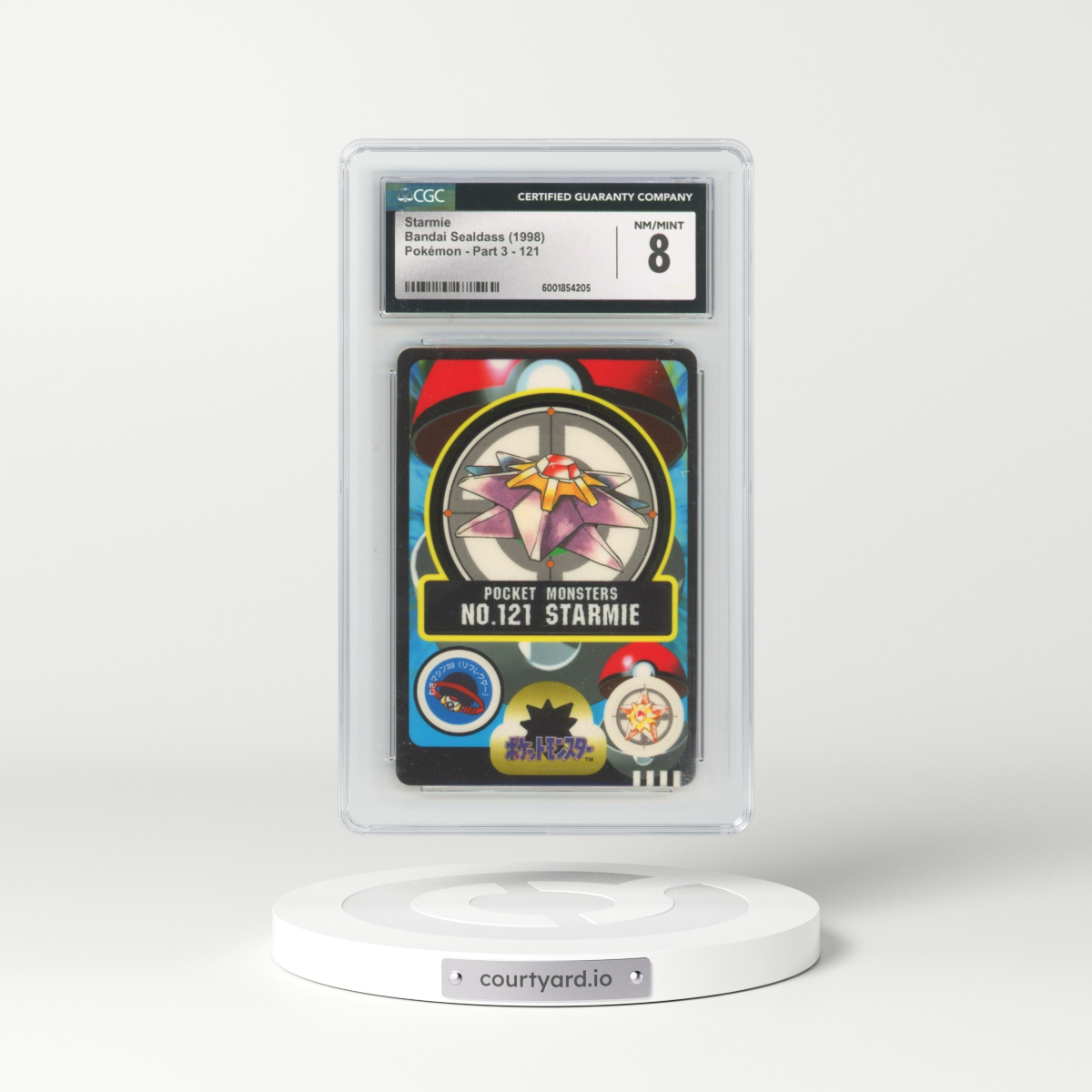 1998 Pokémon - Part 3 #121 Starmie (CGC 8 NM-MT)