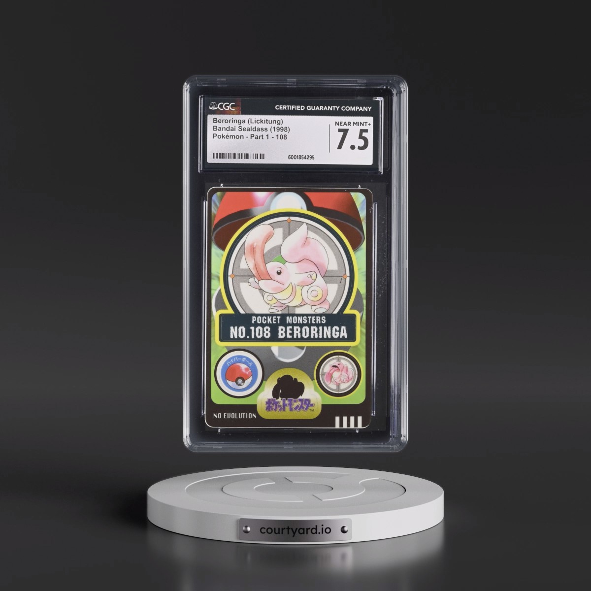 1997 Pokémon - Part 1 #108 Lickitung (CGC 7.5 NM+)