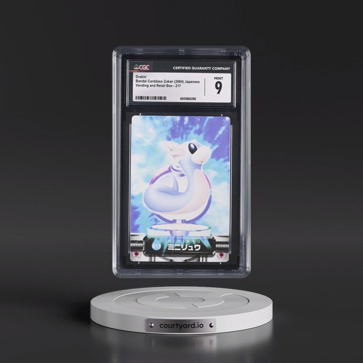 2003 Base Set (2004)(Non Bold Romanji Back) #217 Dratini (CGC 9 MINT)