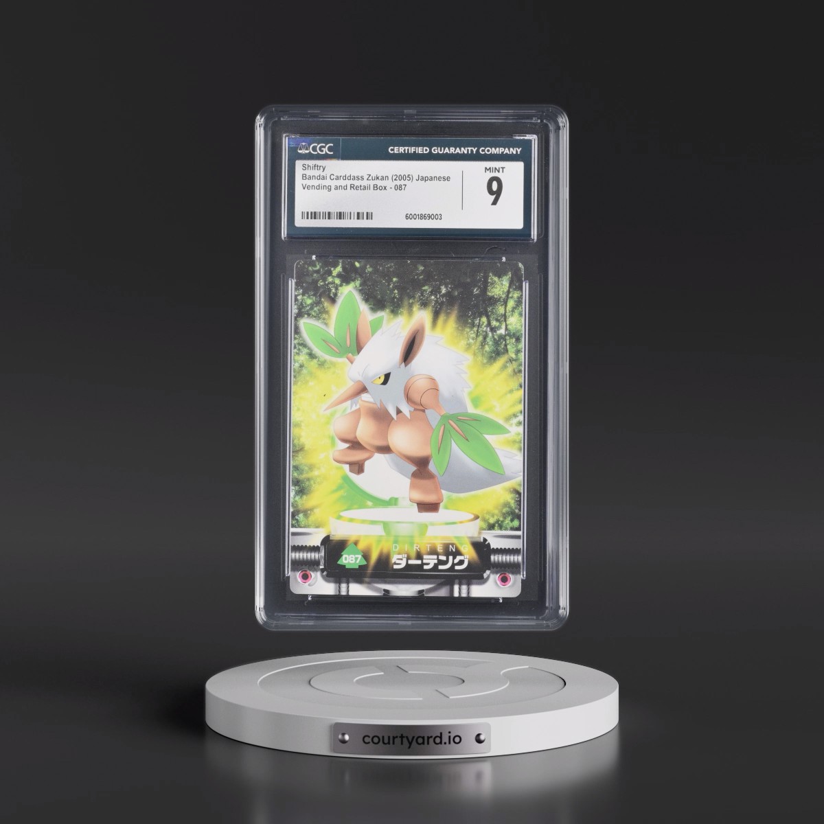 2003 Base Set (2004)(Non Bold Romanji Back) #087 Shiftry (CGC 9 MINT)