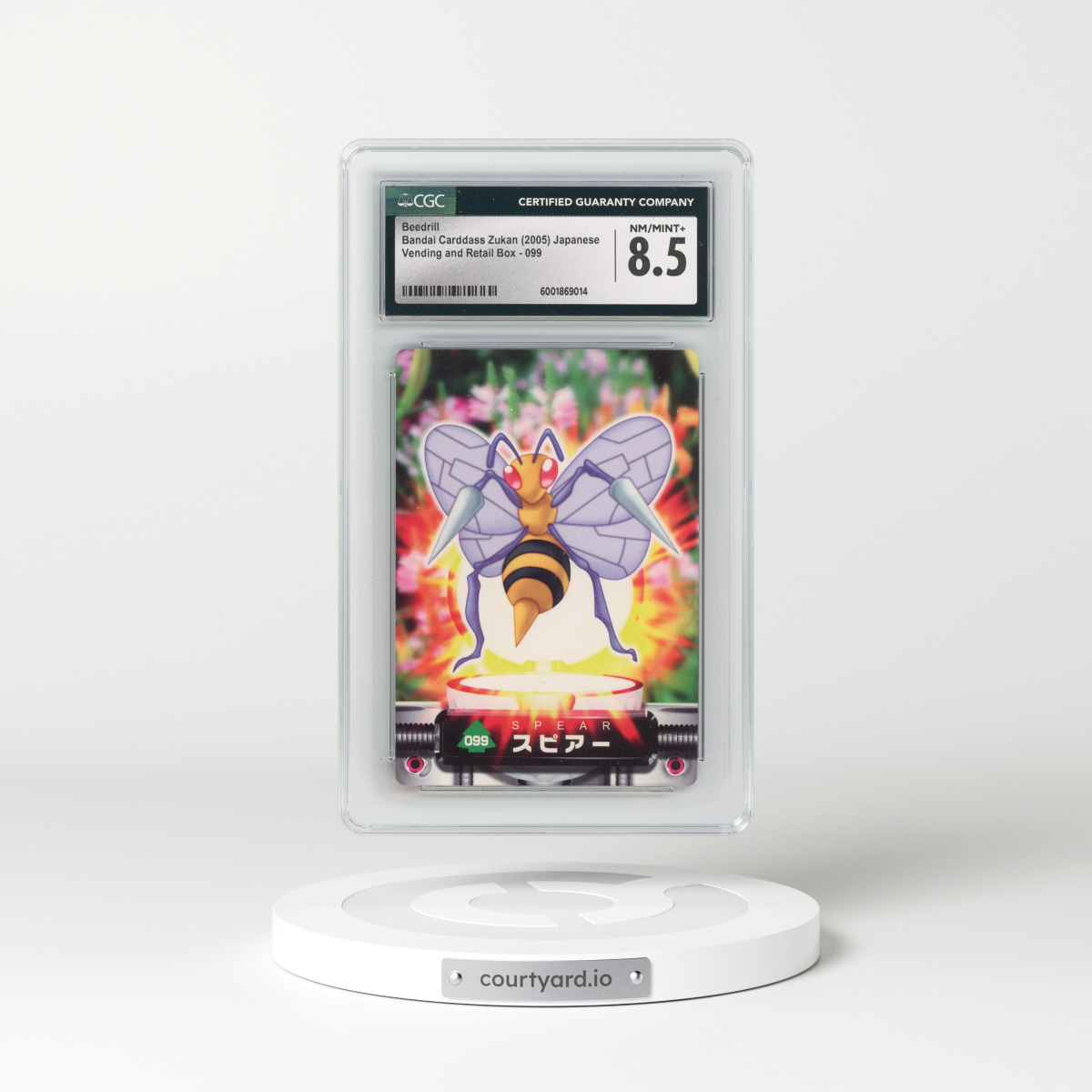 2004 Base Set (2004)(Non Bold Romanji Back) #099 Beedrill (CGC 8.5 NM-MT+)
