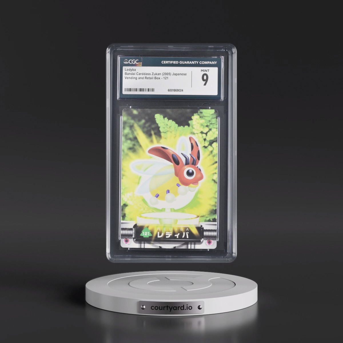 2003 Base Set (2005)(Bold Romanji Back) #121 Ledyba (CGC 9 MINT)
