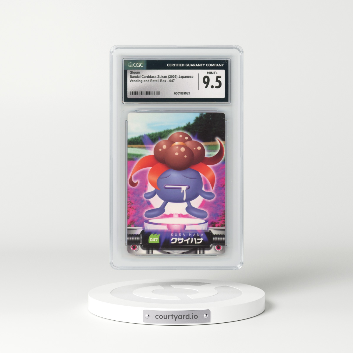 2004 Base Set (2004)(Non Bold Romanji Back) #047 Gloom (CGC 9.5 MINT+)