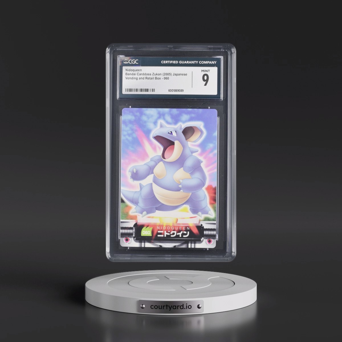 2004 Base Set (2004)(Non Bold Romanji Back) #060 Nidoqueen (CGC 9 MINT)