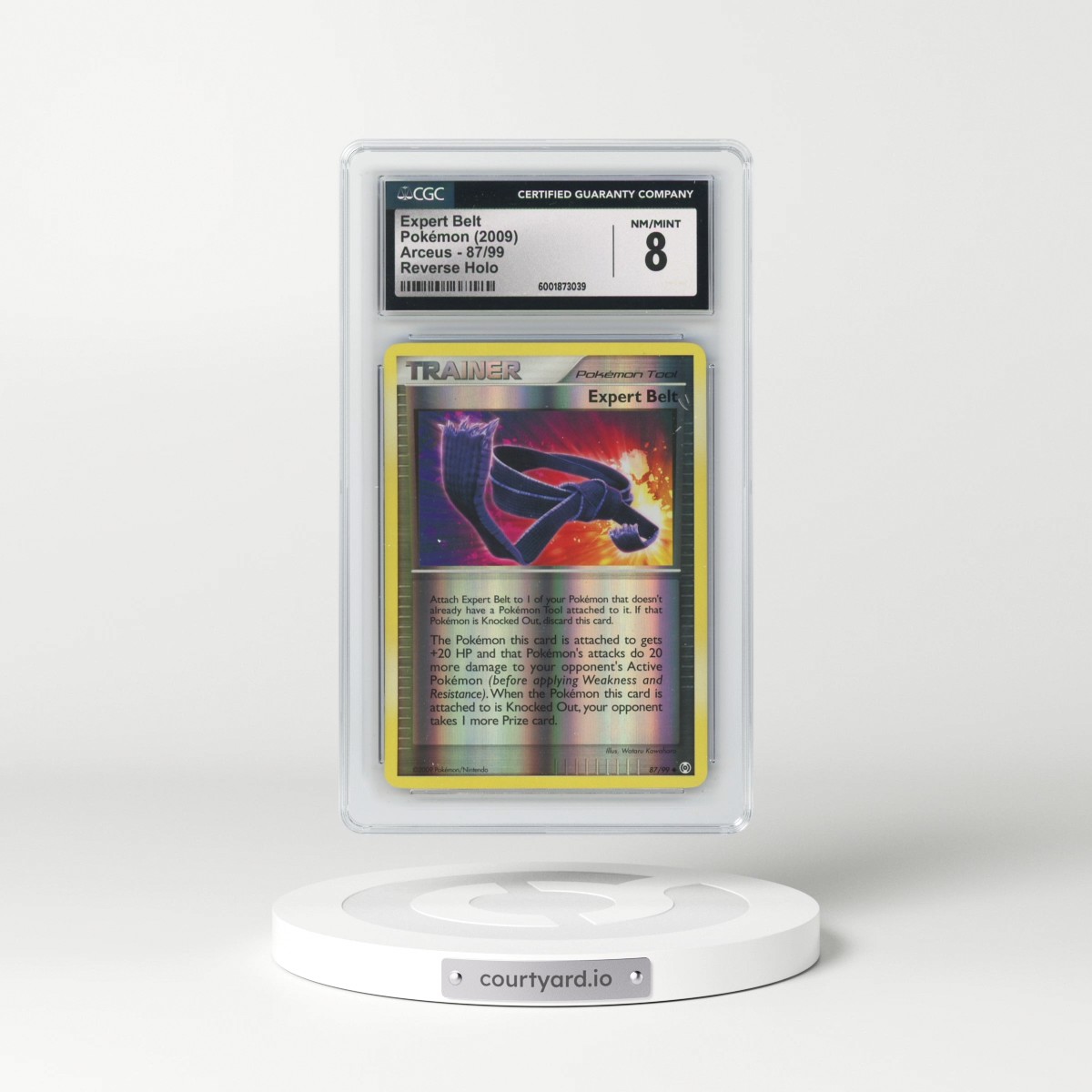 2009 Arceus #87/99 Expert Belt - Reverse Holo (CGC 8 NM-MT)