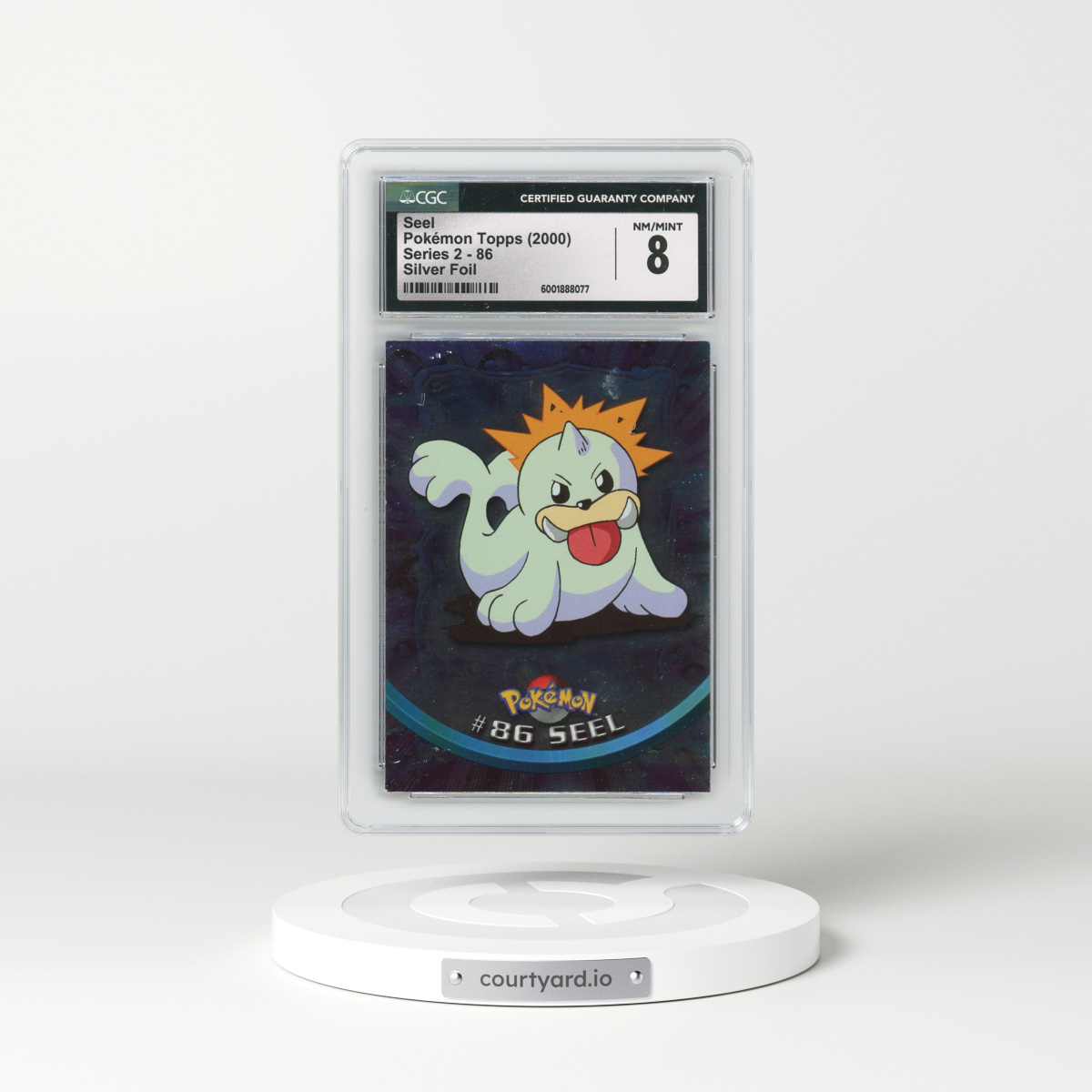 1999 Series 2 (Oval Nintendo Seal) #86 Seel - Silver Foil (CGC 8 NM-MT)