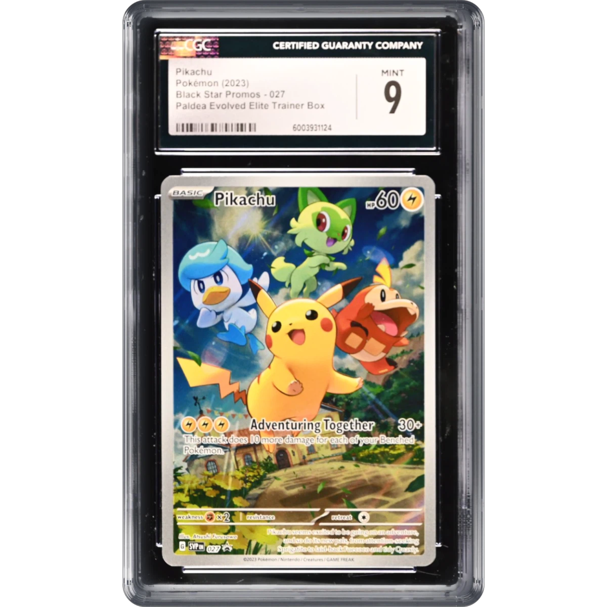 Black Star - Scarlet & Violet Pikachu - Elite
