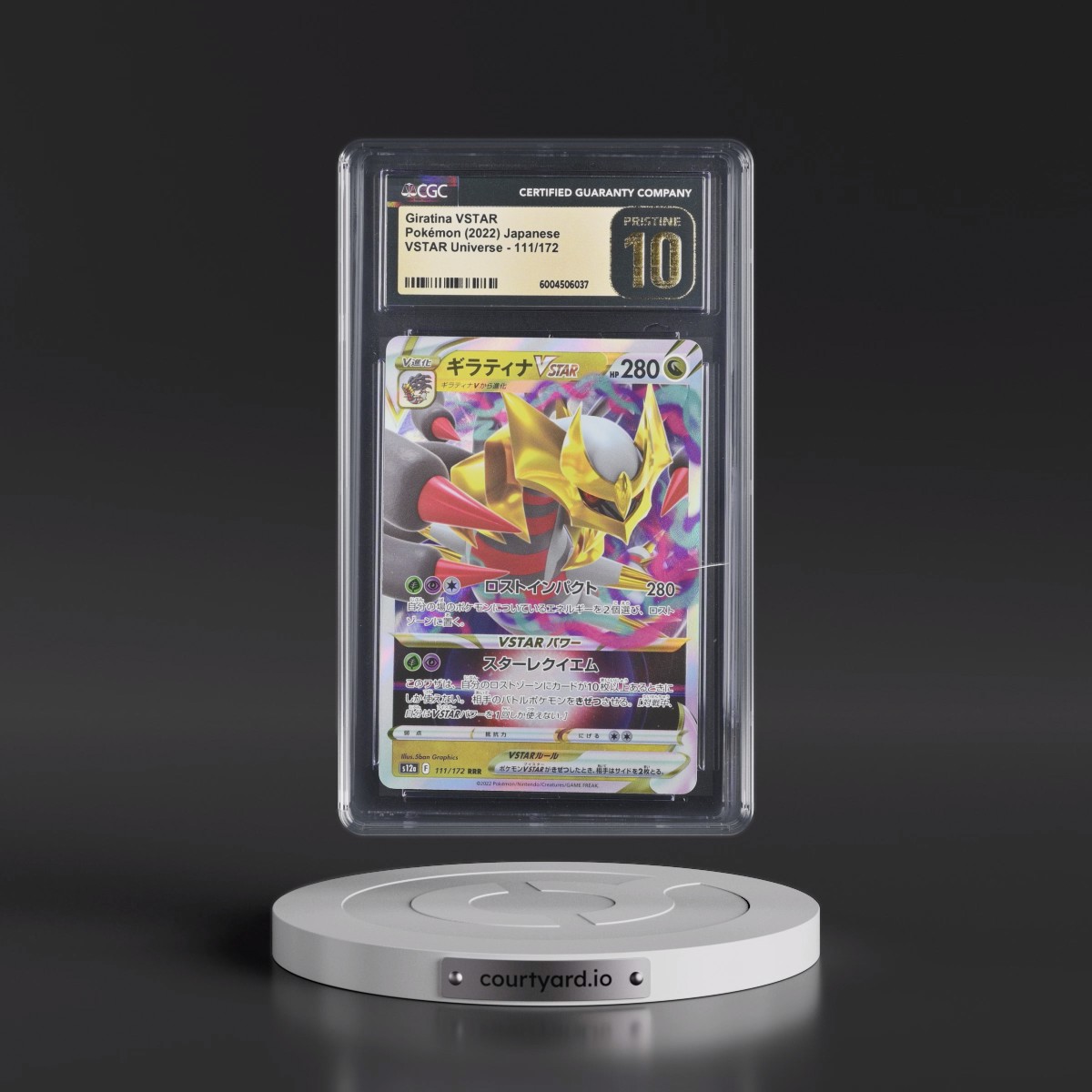 2022 VSTAR Universe #111/172 Giratina VSTAR - Holo (CGC 10 PRISTINE)