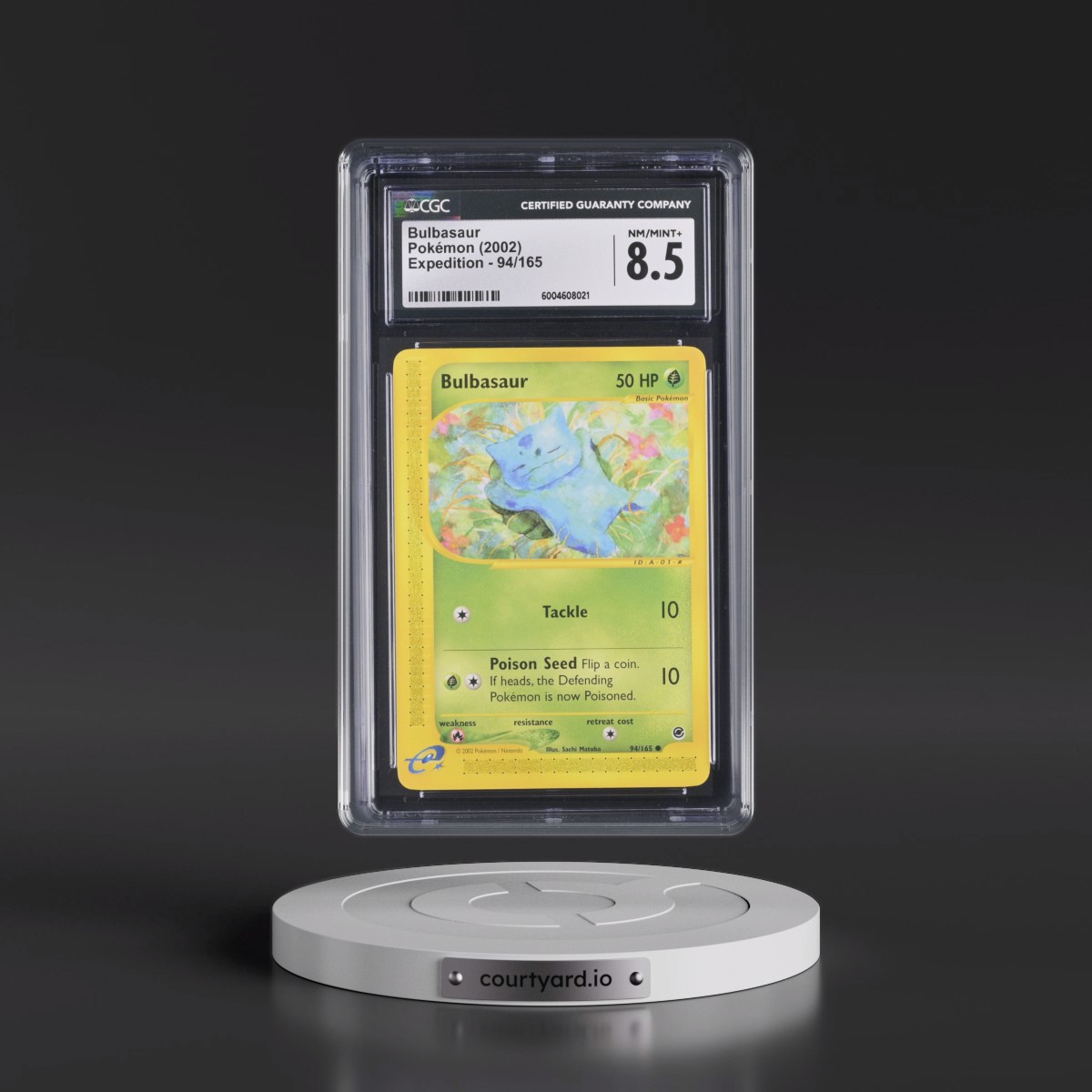 2002 Expedition #94/165 Bulbasaur (CGC 8.5 NM-MT+)