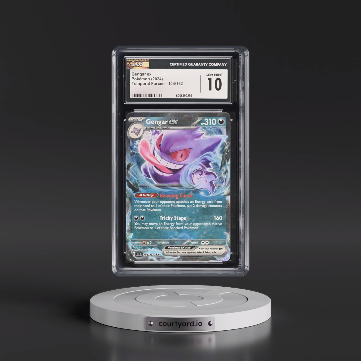 2023 Temporal Forces - TEF EN #104/162 Gengar ex - Holo (CGC 10 GEM MINT)