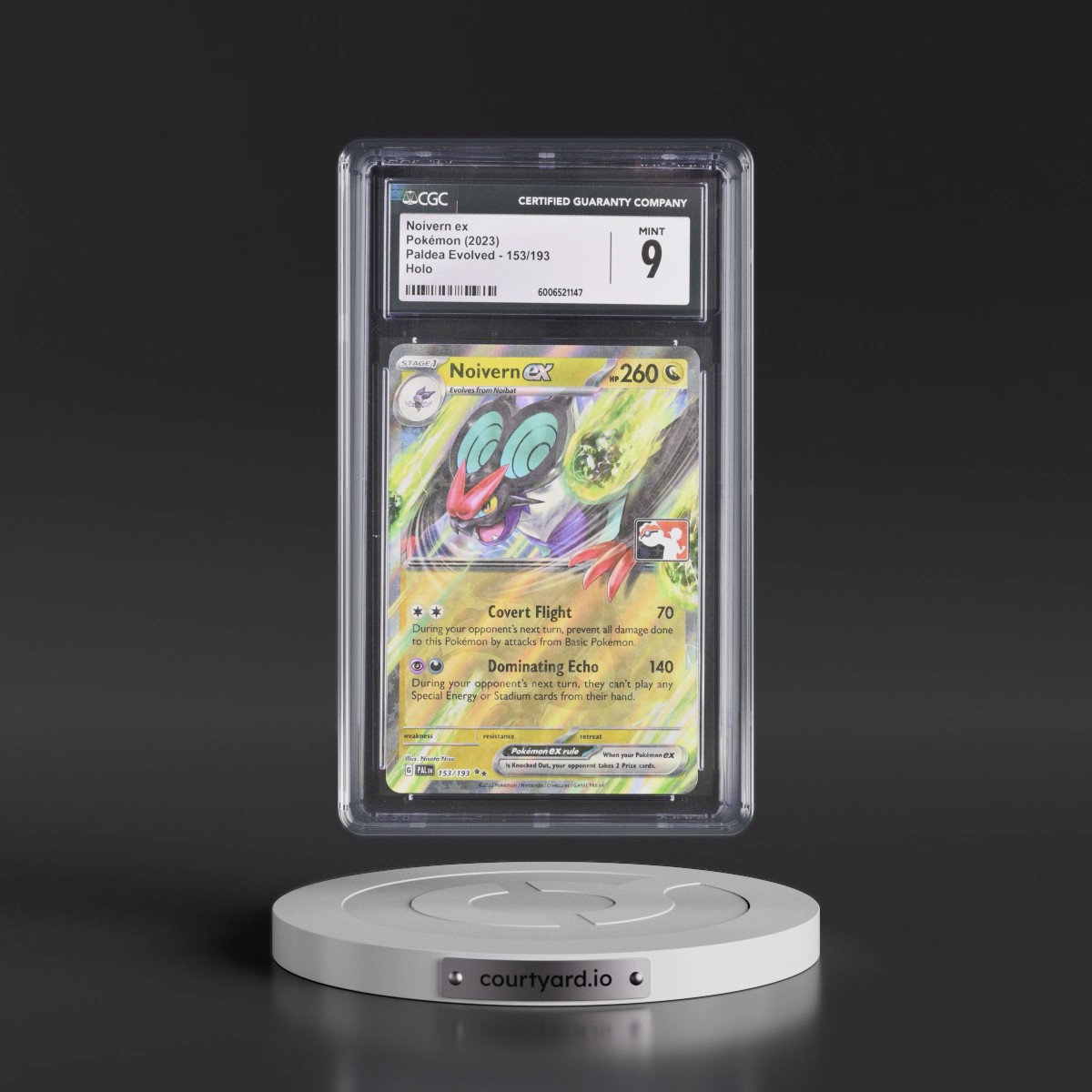 2023 Paldea Evolved - PAL EN #153/193 Noivern ex - Holo (CGC 9 MINT)