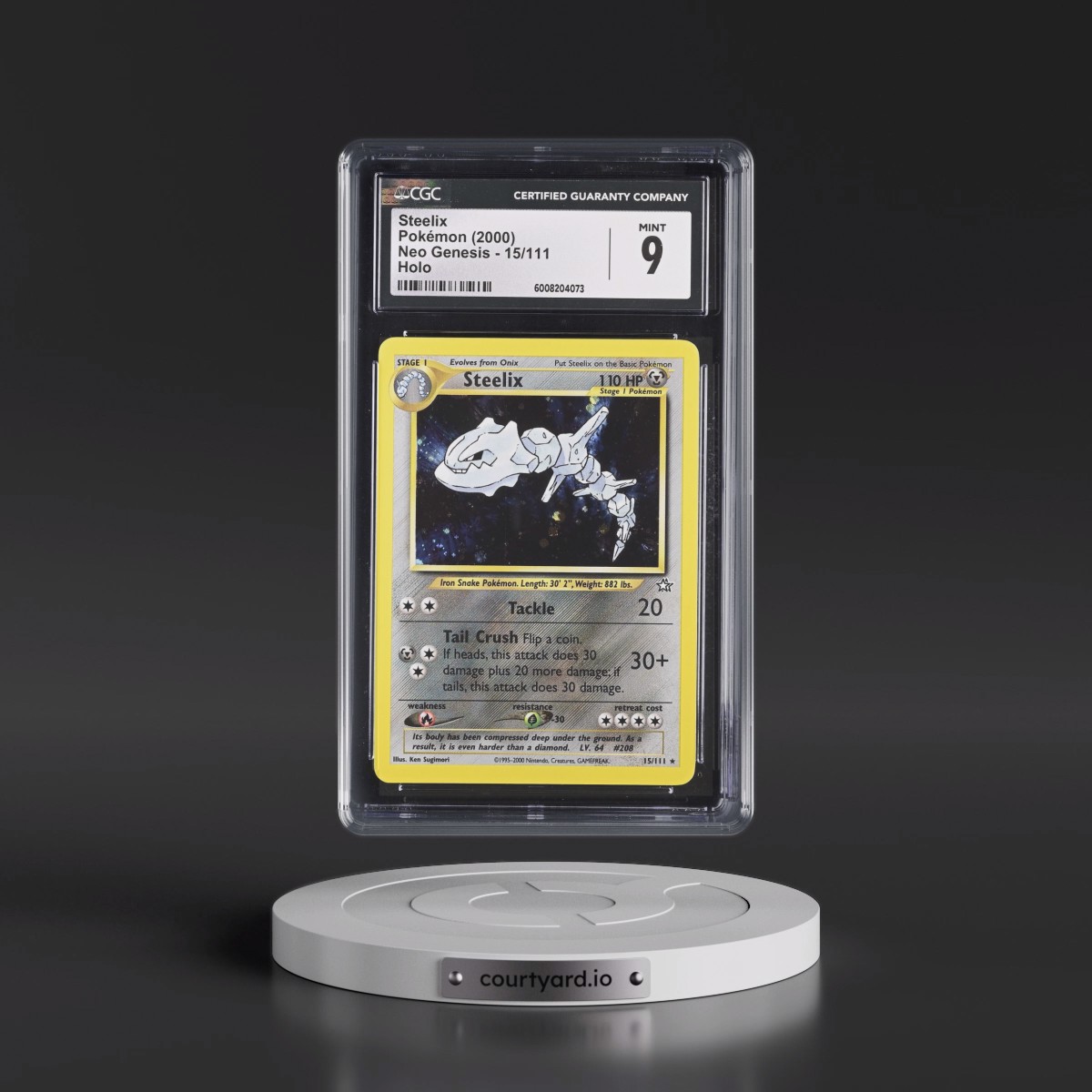2000 Neo Genesis #15/111 Steelix - Holo (CGC 9 MINT)