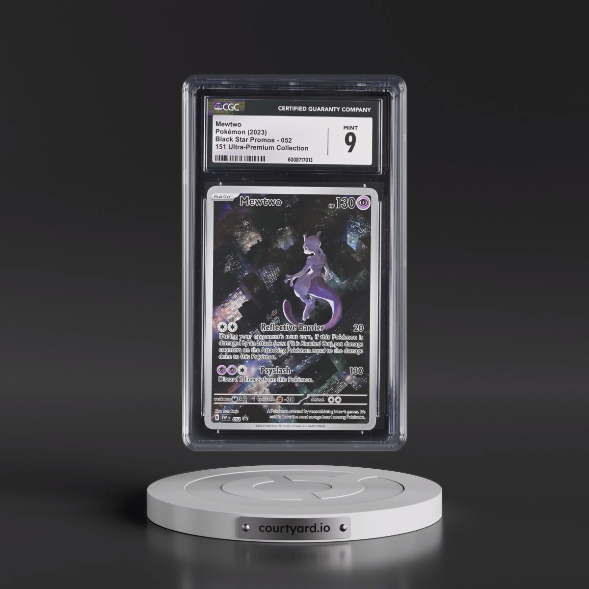 2023 Black Star Promos - Scarlet & Violet SVPEN #052 Mewtwo - 151 Ultra-Premium Collection (Holo) (CGC 9 MINT)