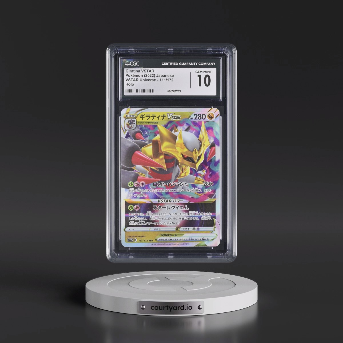 2022 VSTAR Universe #111/172 Giratina VSTAR - Holo (CGC 10 GEM MINT)