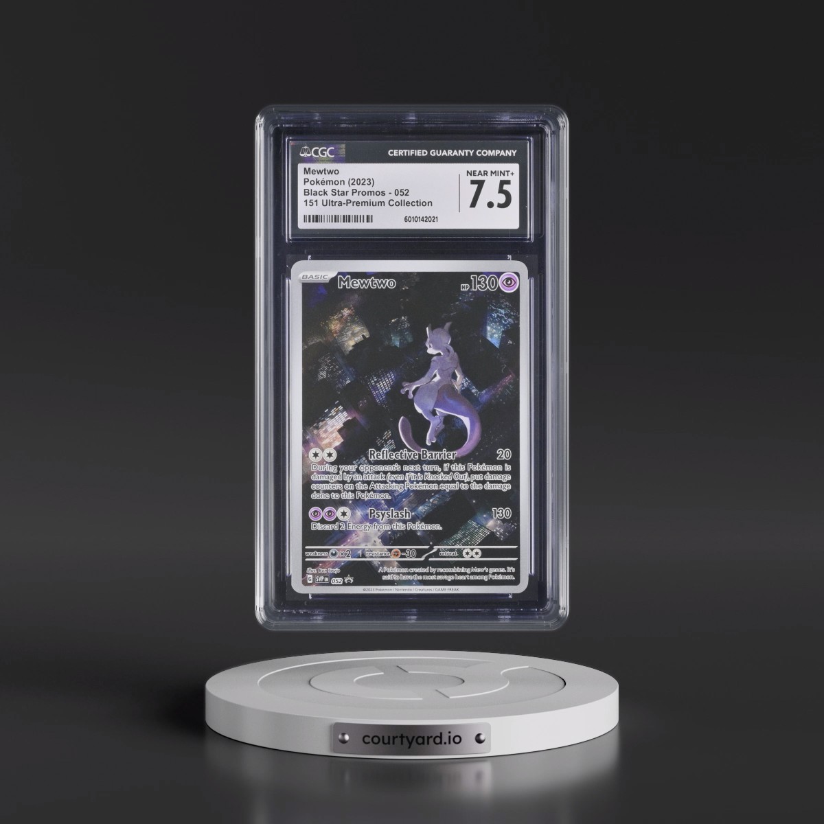 2023 Black Star Promos - Scarlet & Violet SVPEN #052 Mewtwo - 151 Ultra-Premium Collection (Holo) (CGC 7.5 NM+)