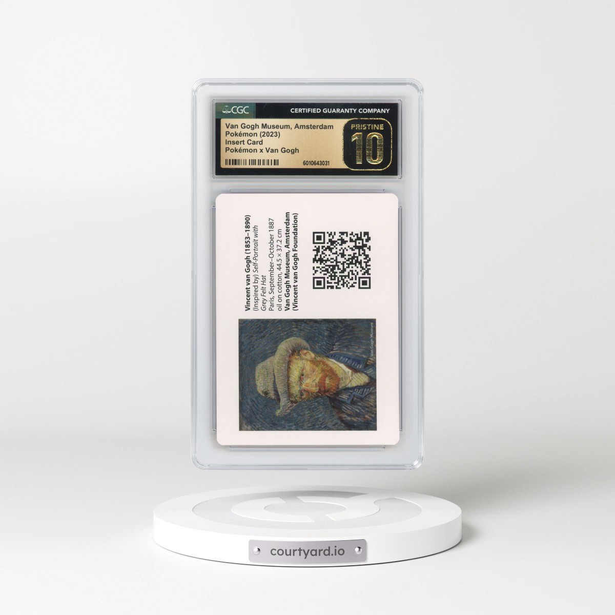 1999 Insert Card Van Gogh Museum, Amsterdam - Pokémon x Van Gogh (CGC 10 PRISTINE)