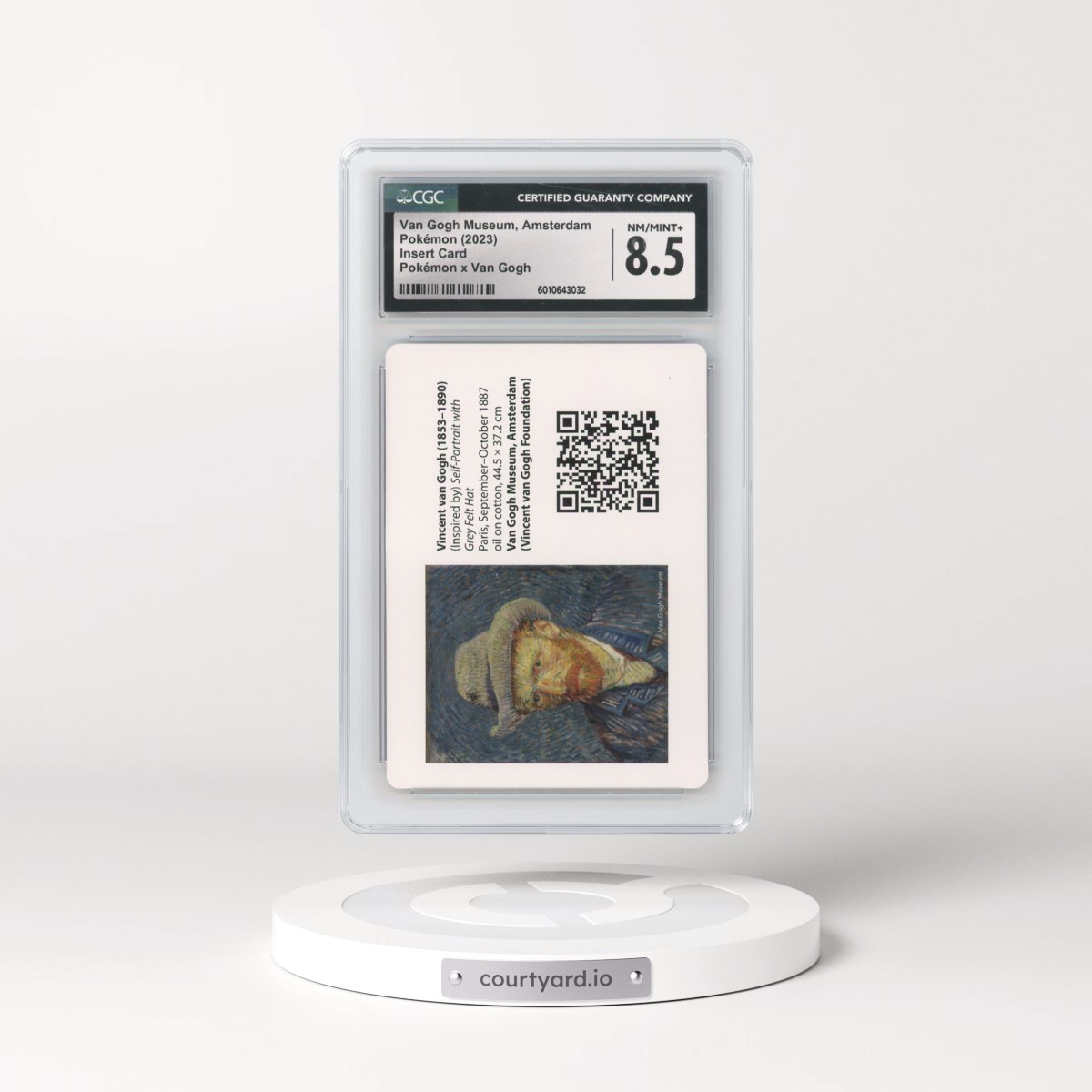 1999 Insert Card Van Gogh Museum, Amsterdam - Pokémon x Van Gogh (CGC 8.5 NM-MT+)