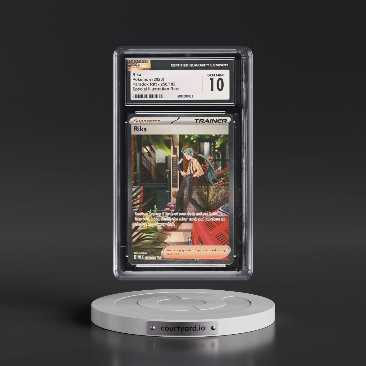 2023 Paradox Rift - PAR EN #258/182 Rika - Special Illustration Rare (Holo) (CGC 10 GEM MINT)