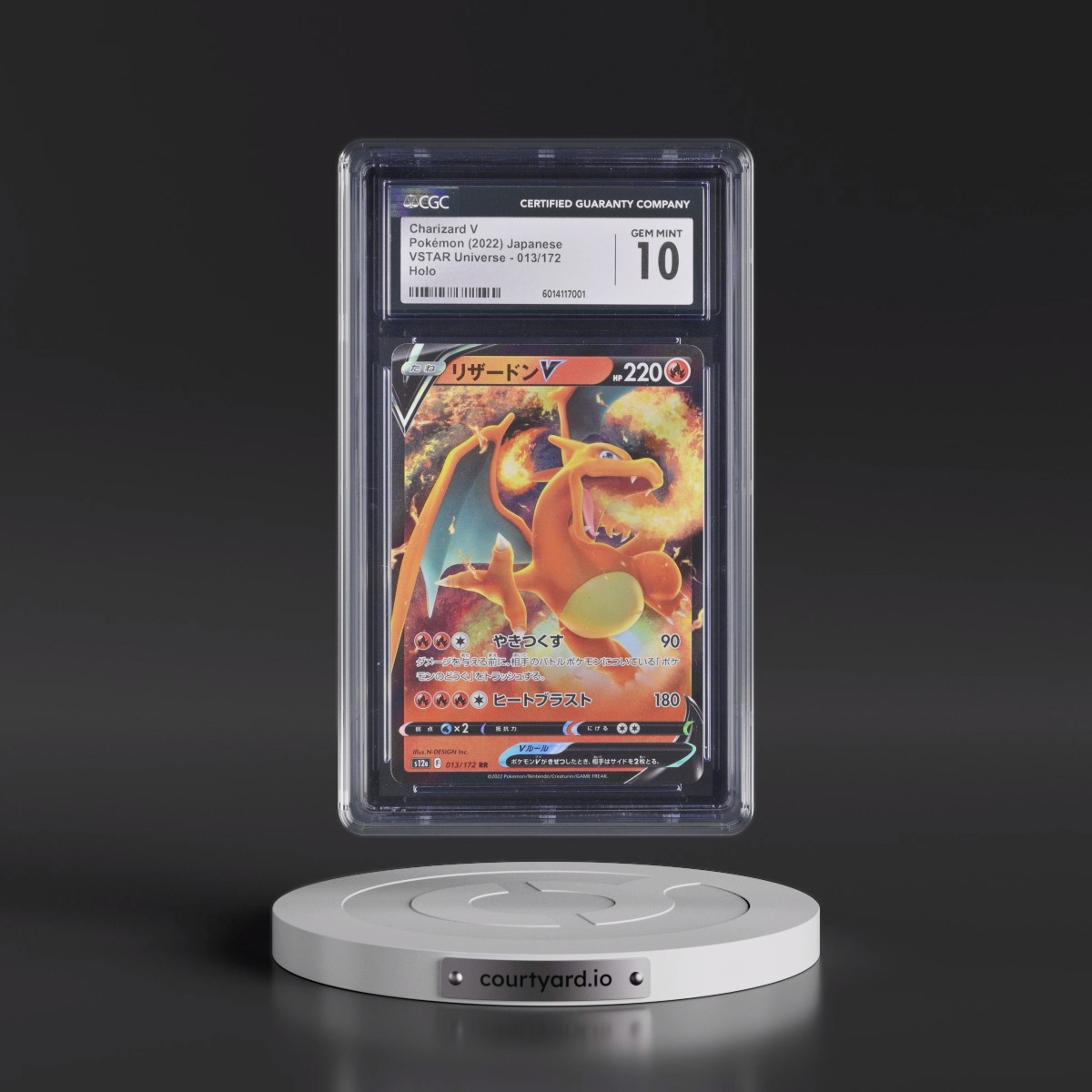 2022 VSTAR Universe #013/172 Charizard V - Holo (CGC 10 GEM MINT)