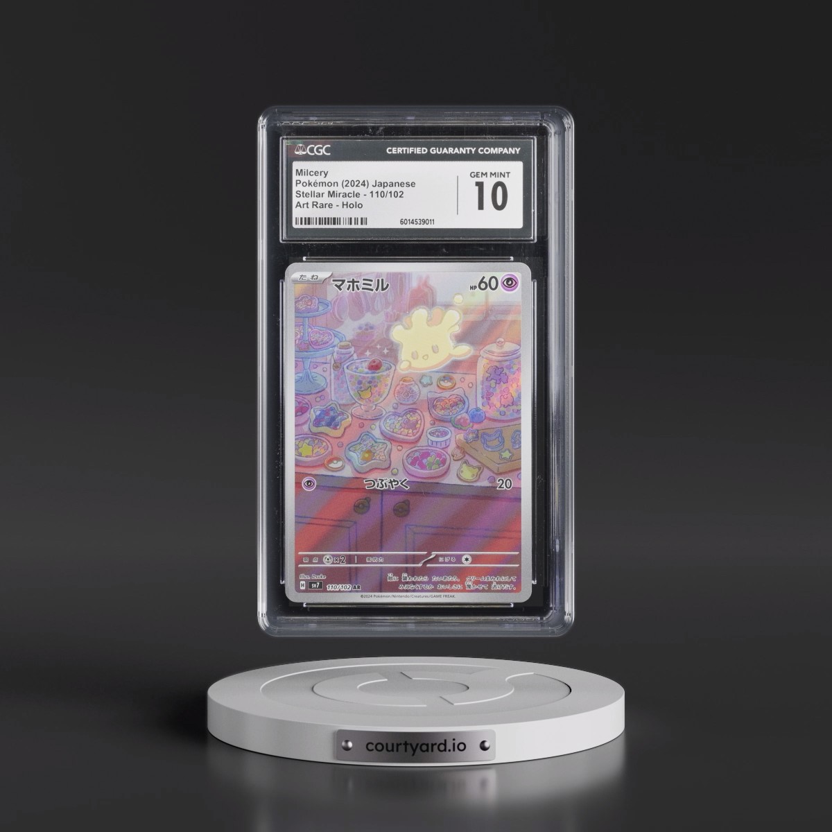2024 Stellar Miracle Milcery - Art Rare Holo #110/102 CGC 10