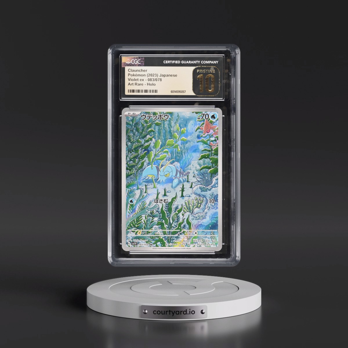 2023 Violet ex #083/078 Clauncher - Art Rare Holo (CGC 10 PRISTINE)