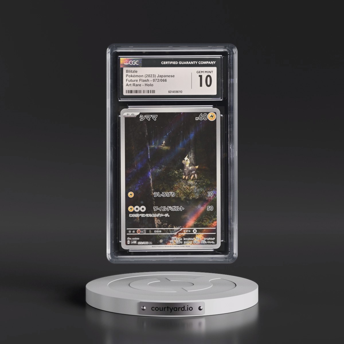 2023 Future Flash #072/066 Blitzle - Art Rare Holo (CGC 10 GEM MINT)