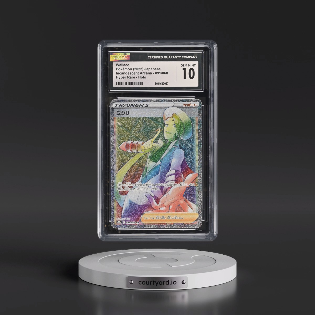 2022 Incandescent Arcana #091/068 Wallace - Hyper Rare Holo (CGC 10 GEM MINT)