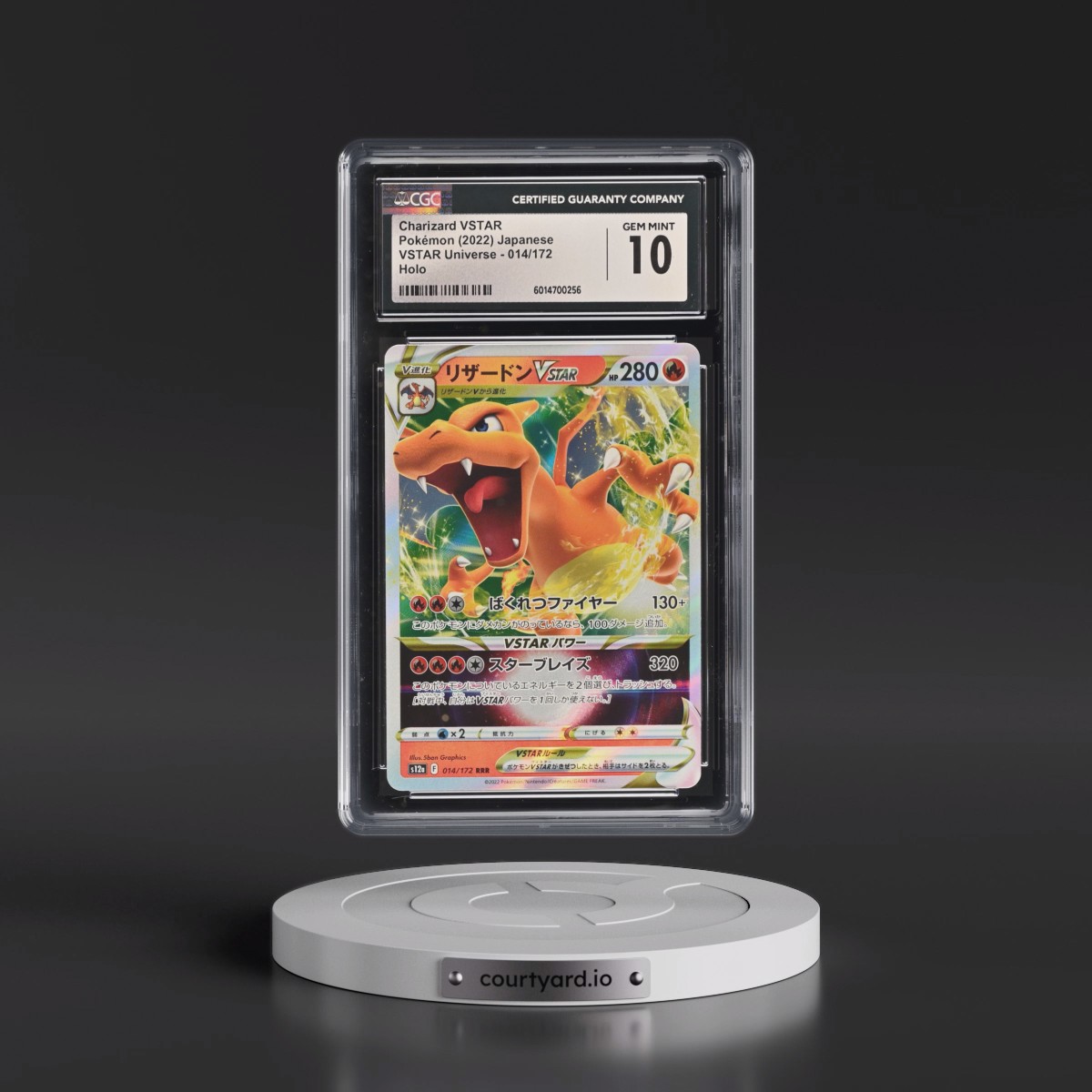 2022 VSTAR Universe #014/172 Charizard VSTAR - Holo (CGC 10 GEM MINT)