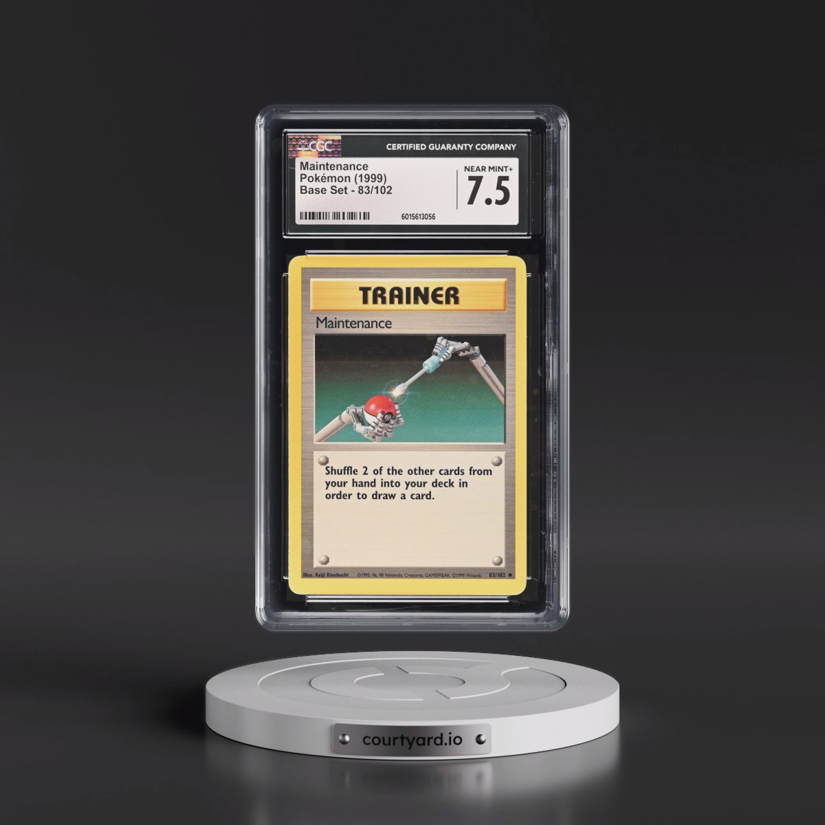 1999 Base Set #83/102 Maintenance (CGC 7.5 NM+)