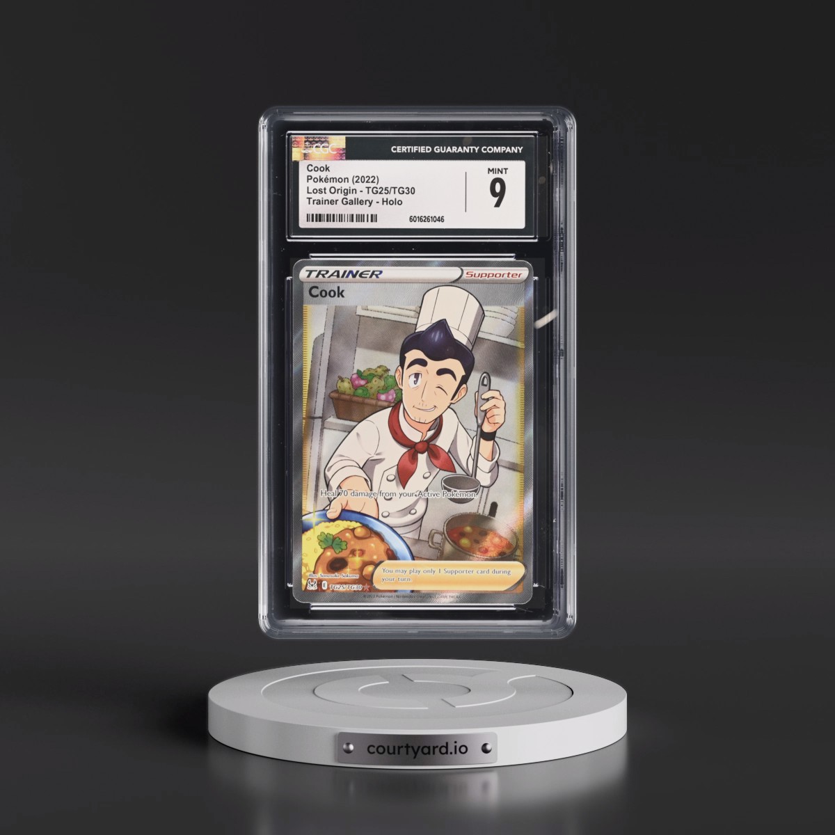 2022 Lost Origin #TG25/TG30 Cook - Trainer Gallery Holo (CGC 9 MINT)