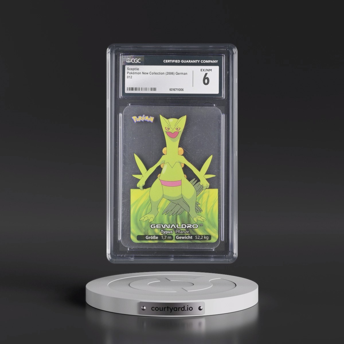 2006 Pokémon New Collection (2006)(2005 on Card) #012 Sceptile (CGC 6 EX-NM)