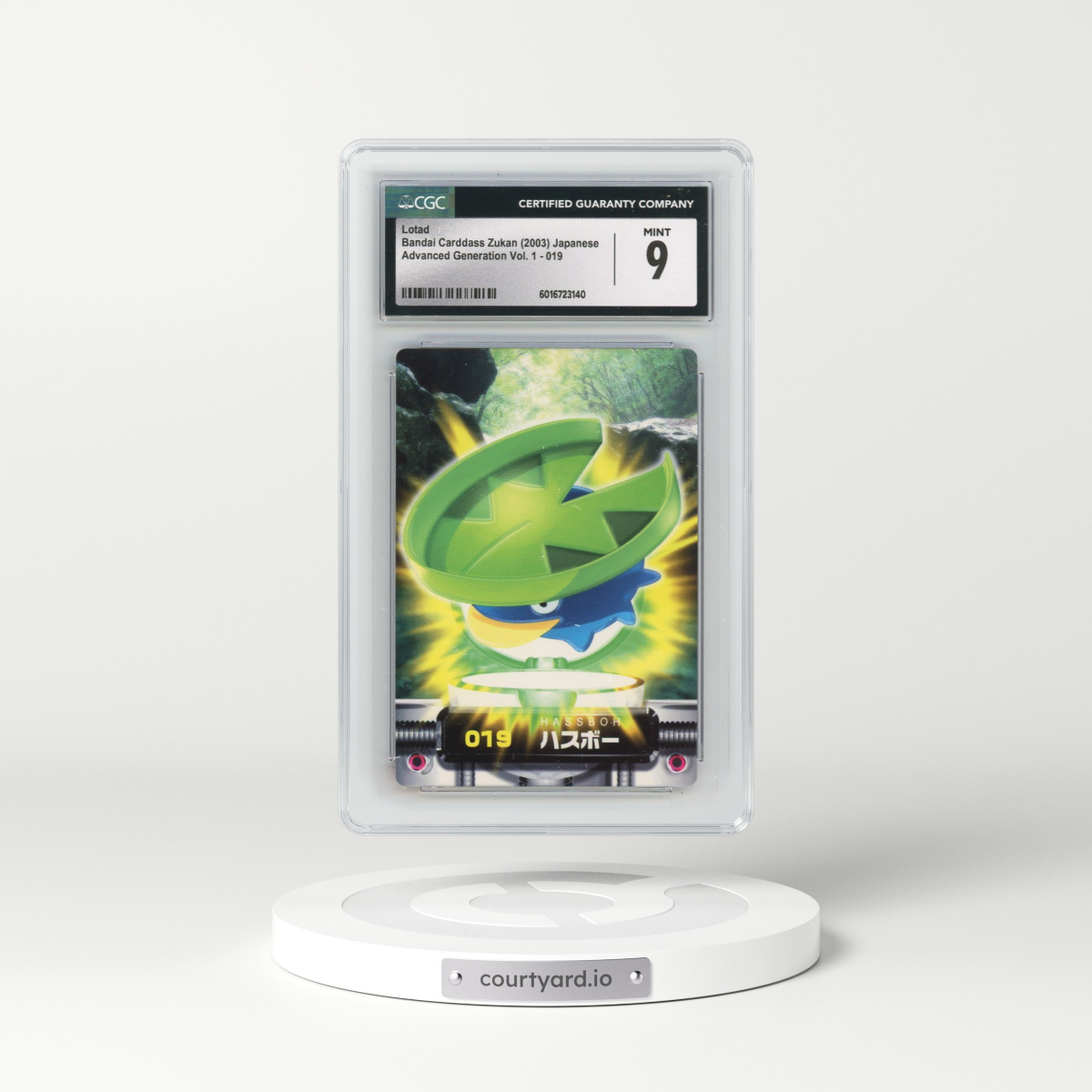 2003 Advanced Generation Vol. 1 #019 Lotad (CGC 9 MINT)